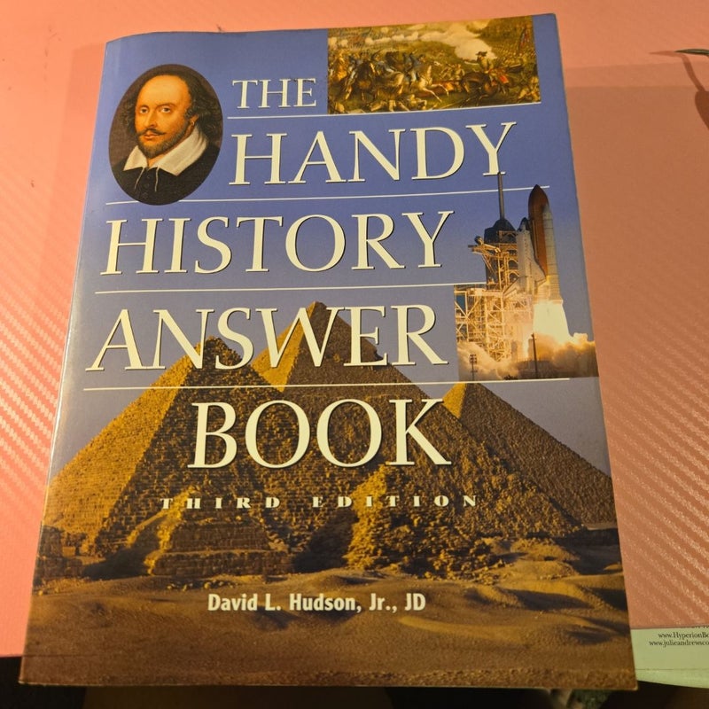 The Handy History Answer Book