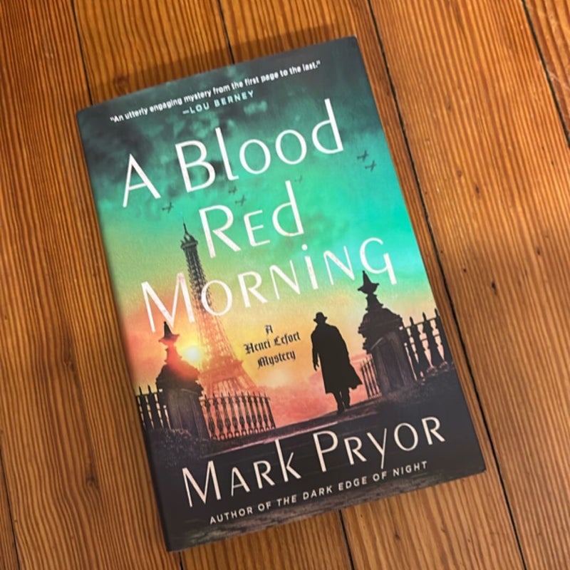 A Blood Red Morning (First Edition, First Printing)