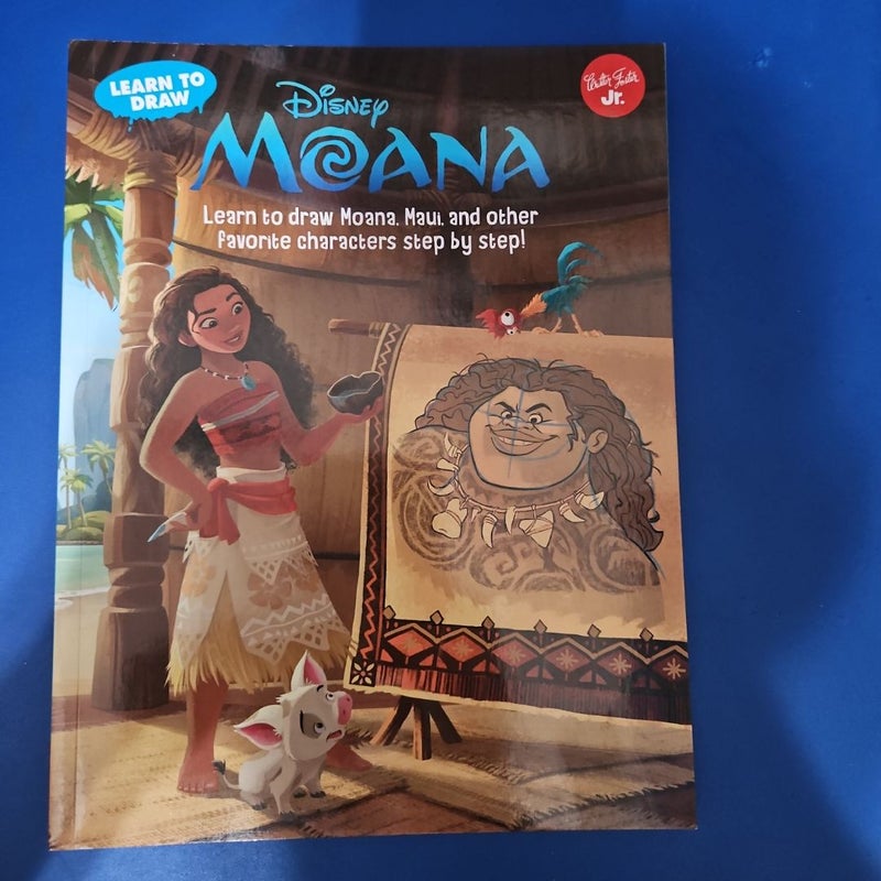 Learn to Draw Disney's Moana