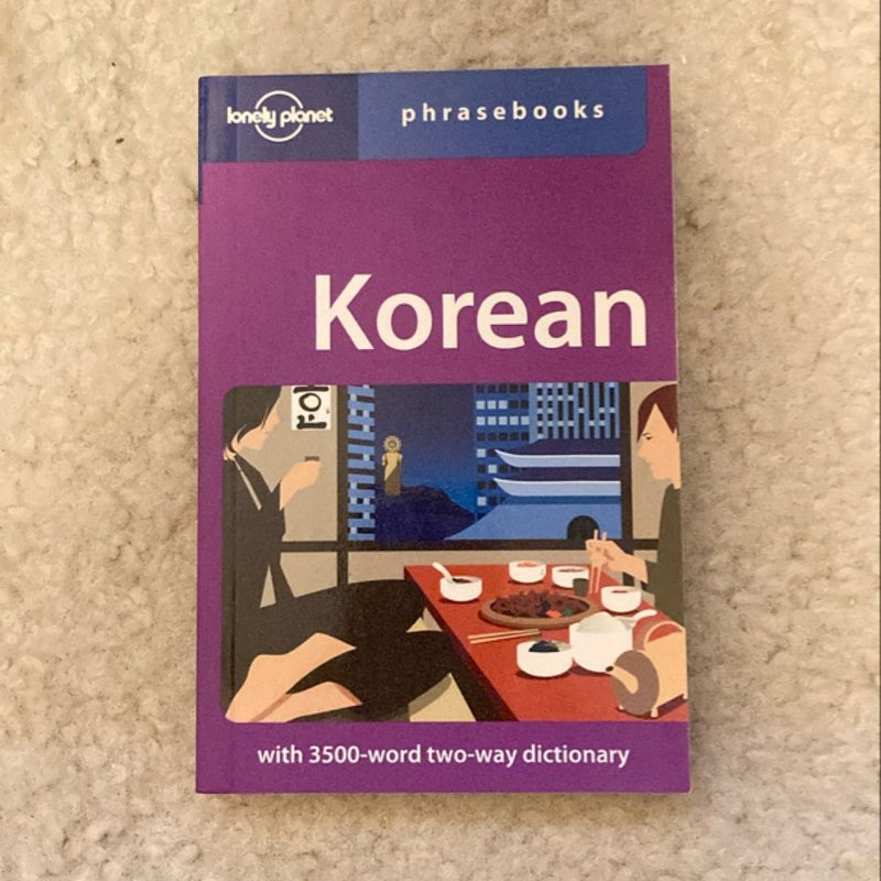 Lonely Planet Korean