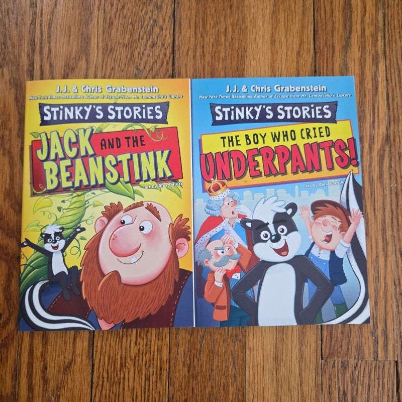 Stinky's Stories #1: and #2 the Boy Who Cried Underpants!