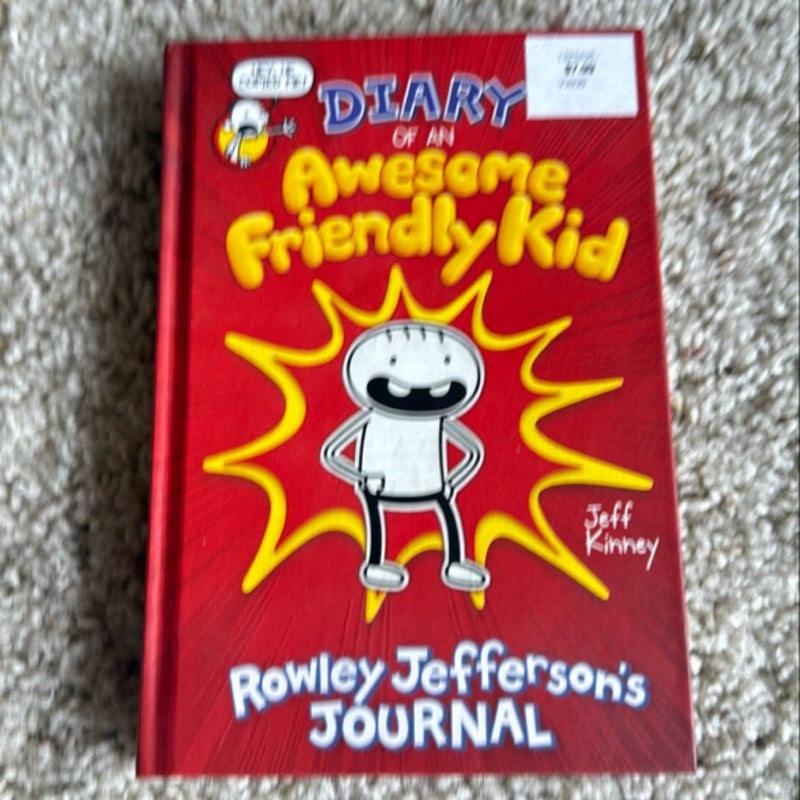 Diary of an Awesome Friendly Kid: Rowley Jefferson's Journal