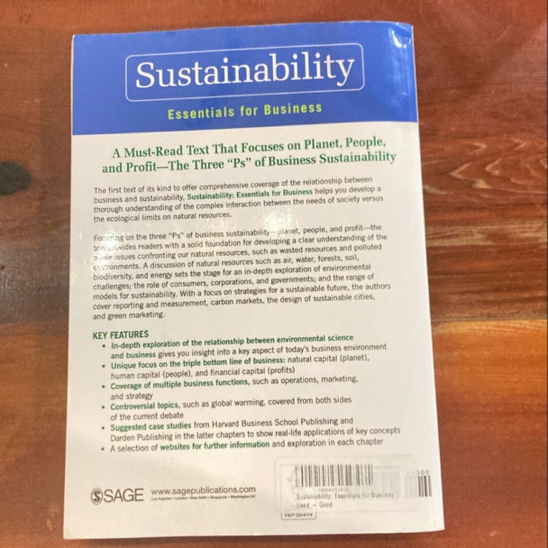 Sustainability