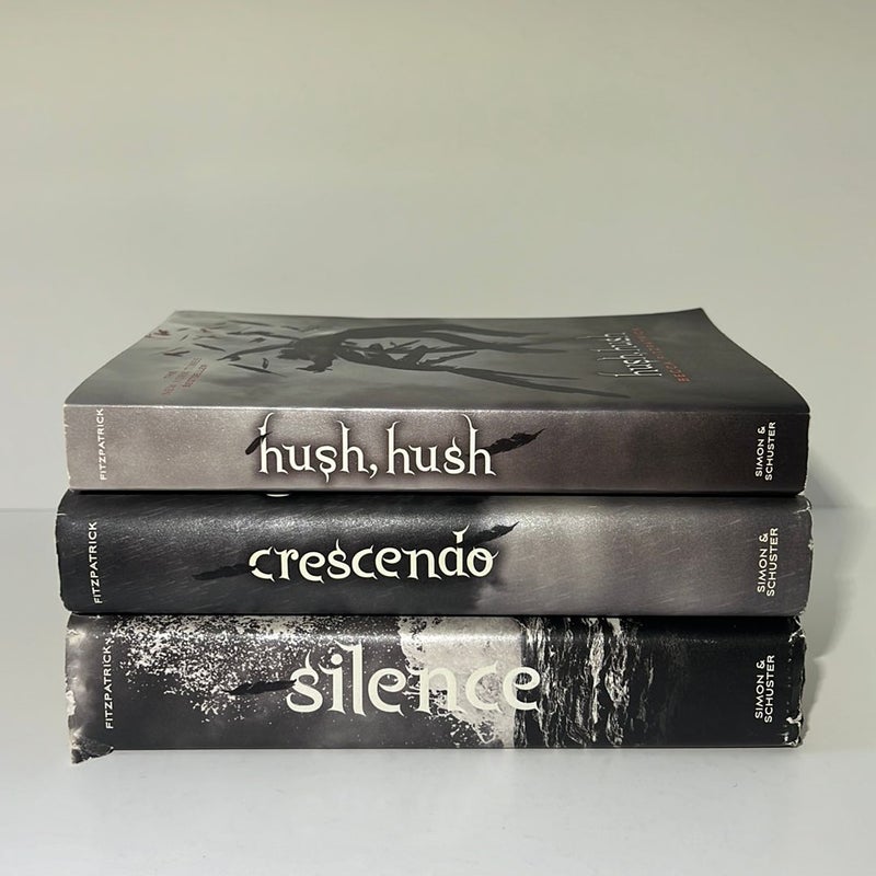 Hush, Hush Series (Books 1-3): Hush, Hush/Crescendo/& Silence