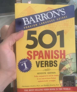 501 Spanish Verbs with CD-ROM and Audio CD