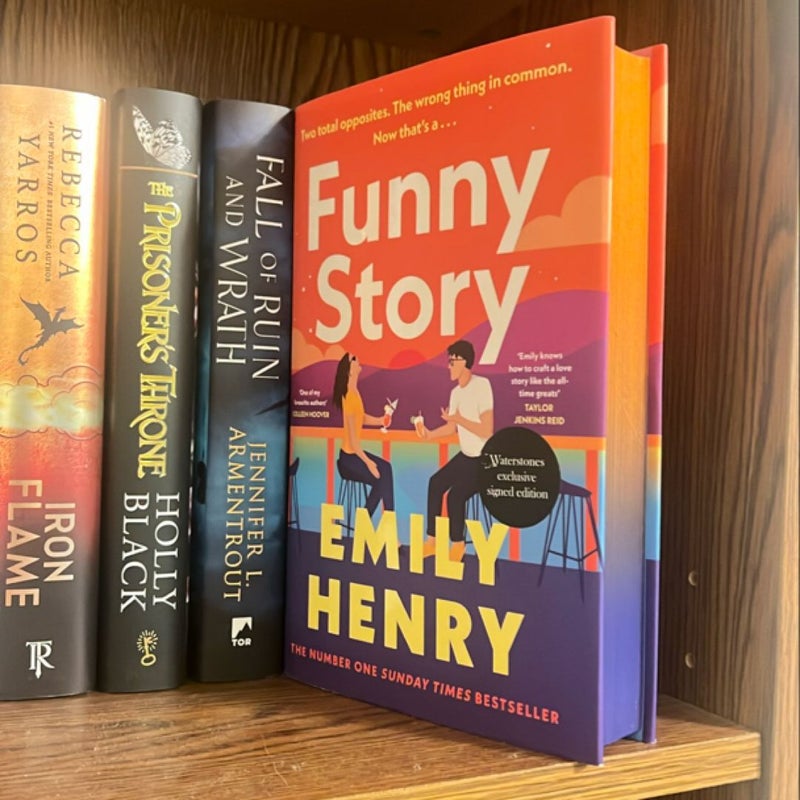 Funny Story (Signed Waterstones Edition - Sprayed Edges)