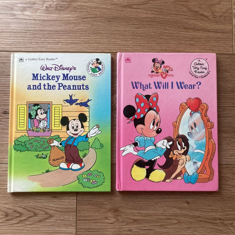 Mickey and Minnie (2) Book Bundle