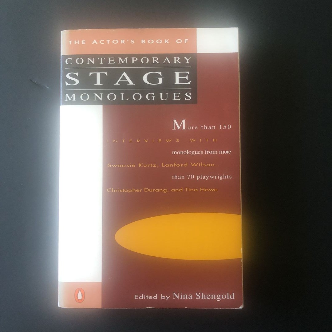 The Actor's Book of Contemporary Stage Monologues