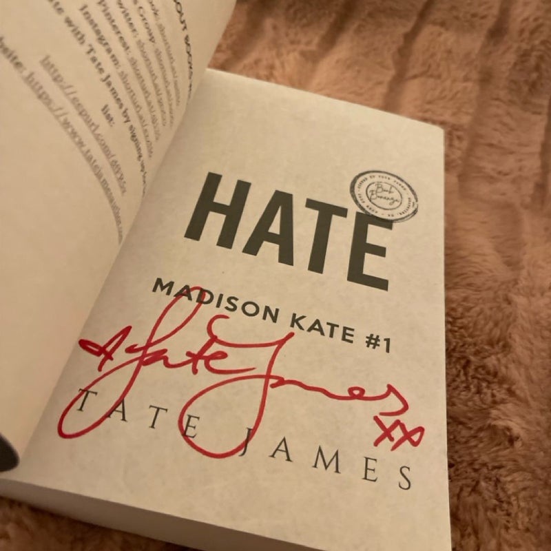 ✨SIGNED✨ Hate