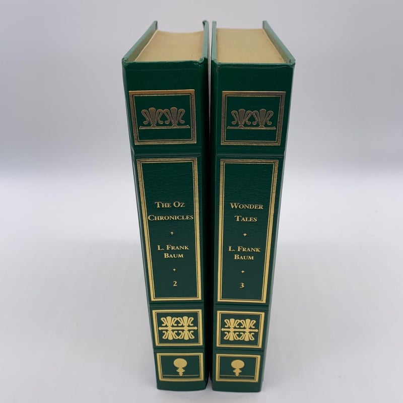 Borders Classics The Oz Chronicles Volumes 1 and 3 Leather Bound Classics 