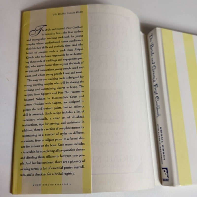 The Bride and Groom's First Cookbook
