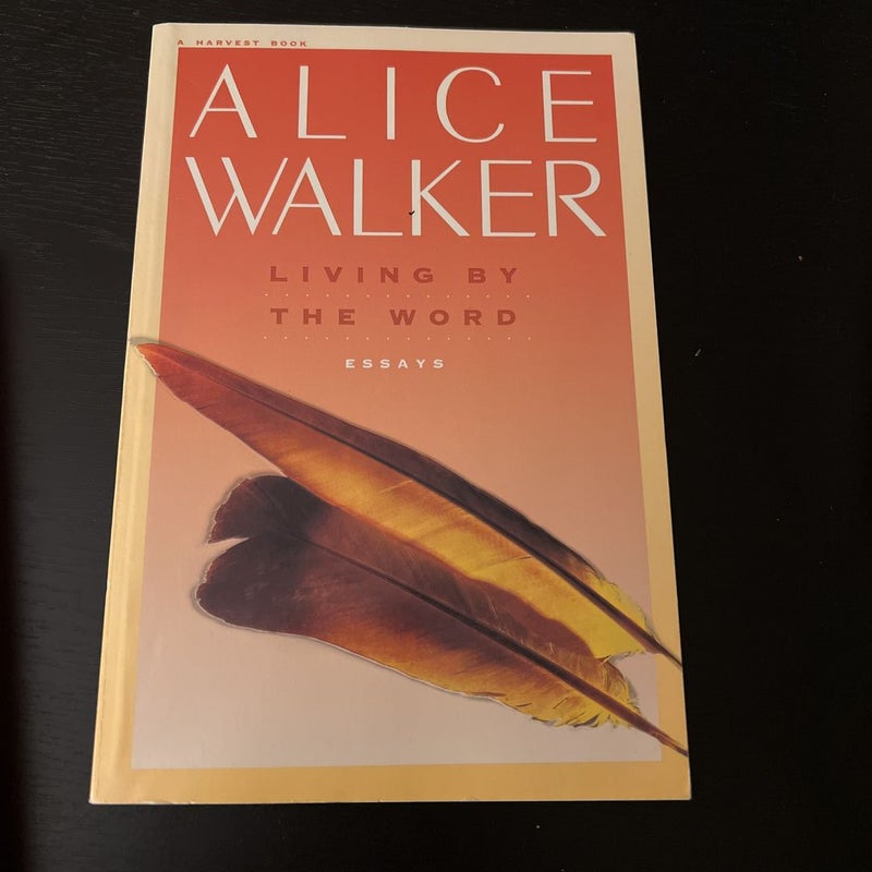 Lot of Four (4) Alice Walker Books 