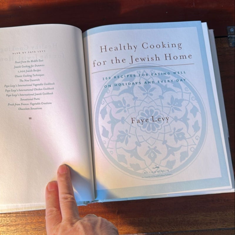 Healthy Cooking for the Jewish Home