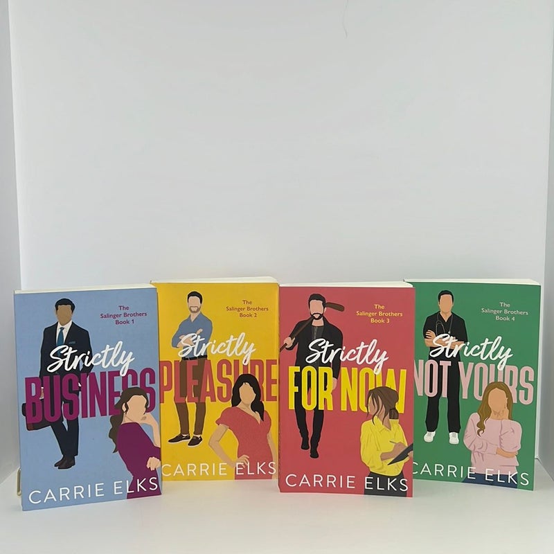 The Salinger Brothers Series (4 Book) Bundle: Strictly Business, Strictly Pleasure, Strictly For Now, & Strictly Not Yours