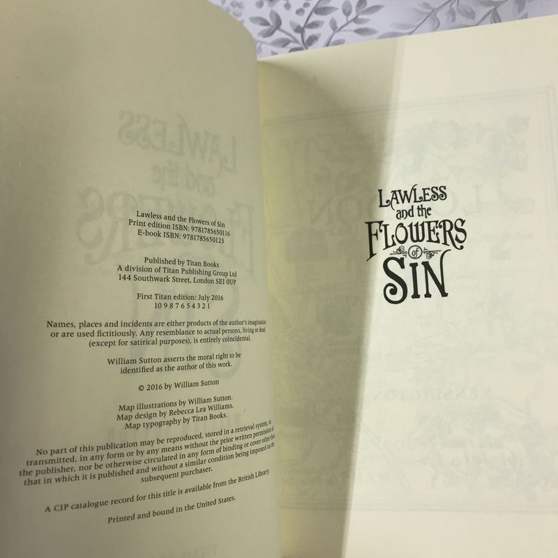Lawless and the Flowers of Sin