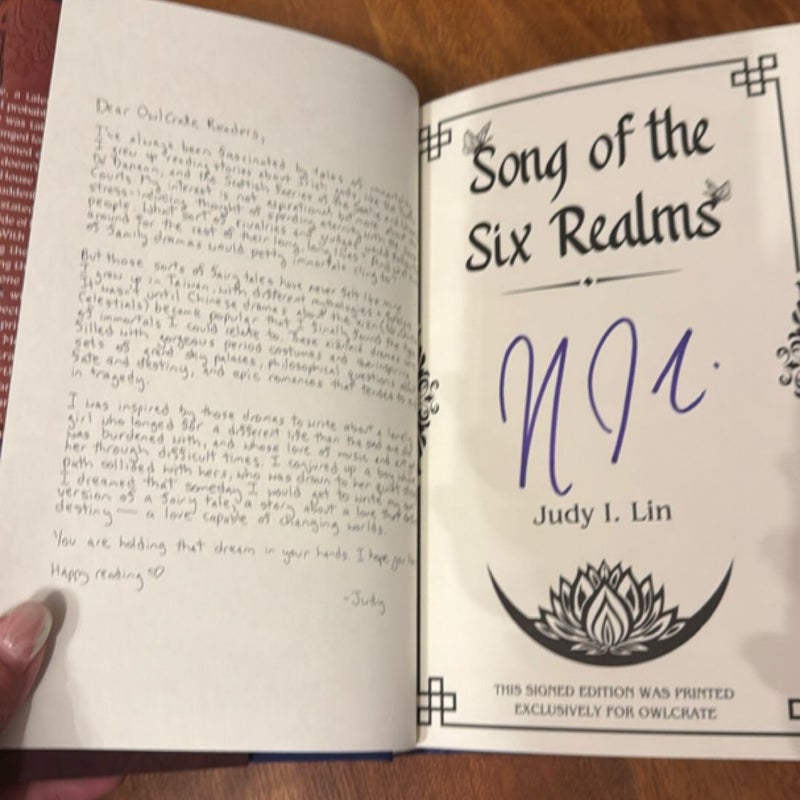 Owlcrate Song of the Six Realms
