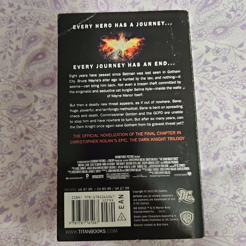Dark Knight Rises - the Official Movie Novelization