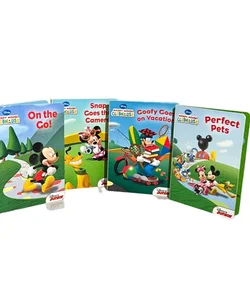 Lot of 4 Disney Mickey Mouse Clubhouse Books 