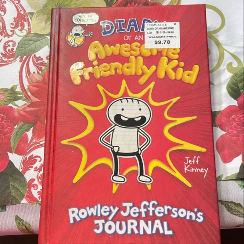 Diary of an Awesome Friendly Kid: Rowley Jefferson's Journal