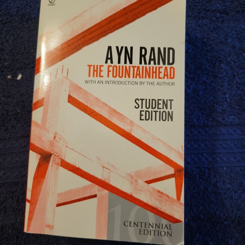 The Fountainhead Student Edition First Edition 