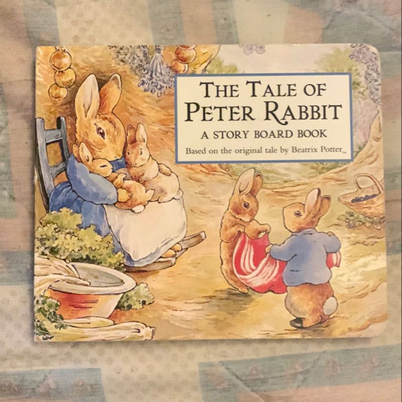 The Tale of Peter Rabbit Story Board Book