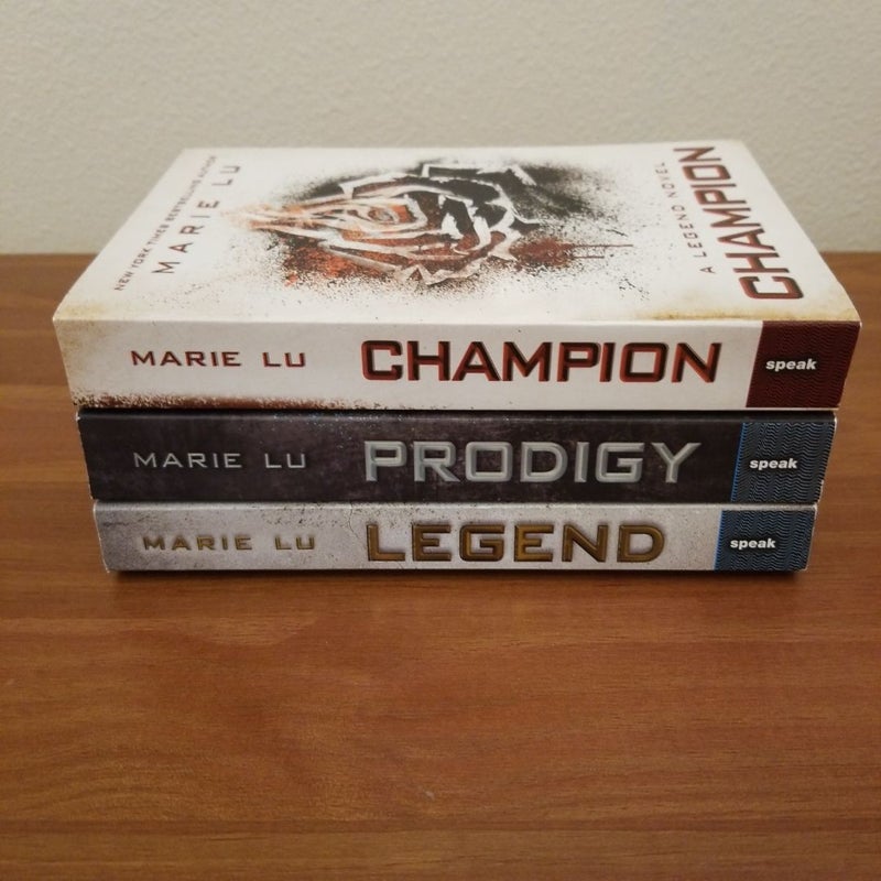Legend, Prodigy, Champion - Marie Lu bundle