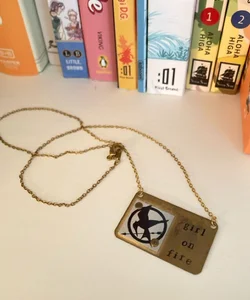 Hunger Games “Girl on Fire” necklace