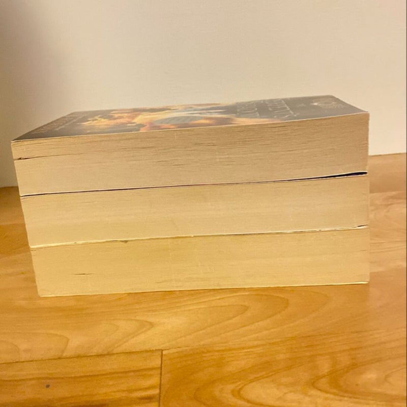 Set of 3 books The Red Pyramid Throne of Fire Serpents Shadow by Rick Riordan