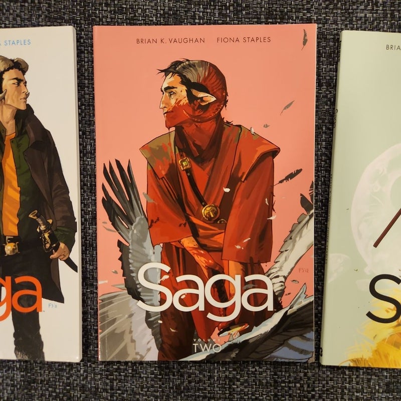 Saga Volumes 1-3