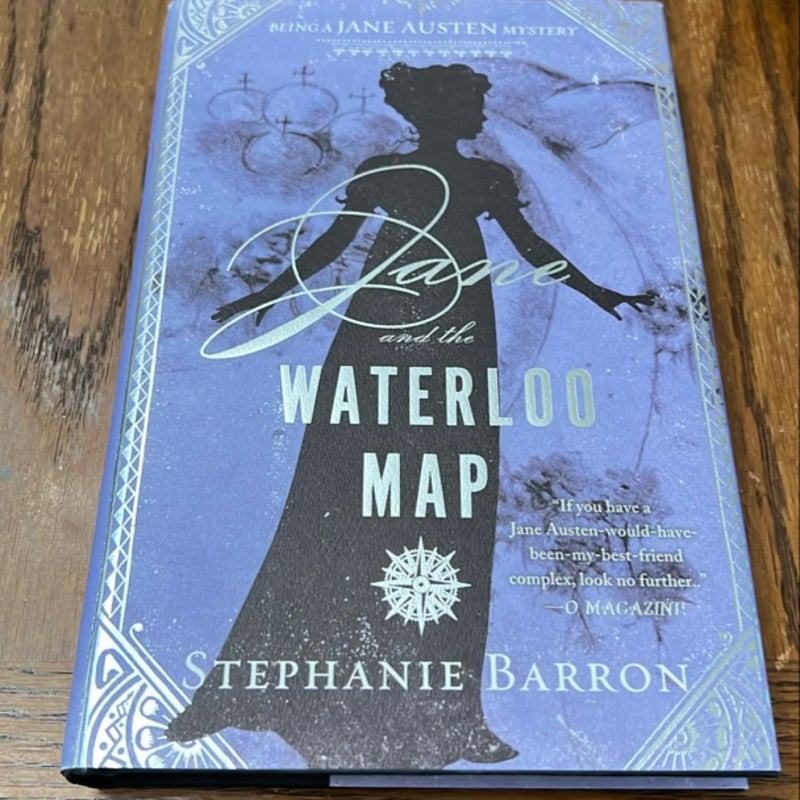 Jane and the Waterloo Map (signed by author)