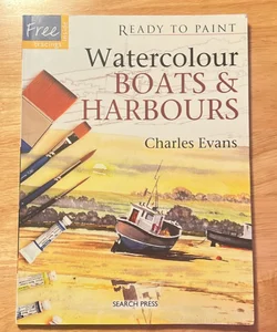 Ready to Paint Watercolour Boats & Harbours