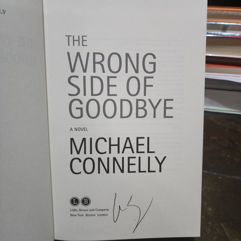 The Wrong Side of Goodbye ~ SIGNED 