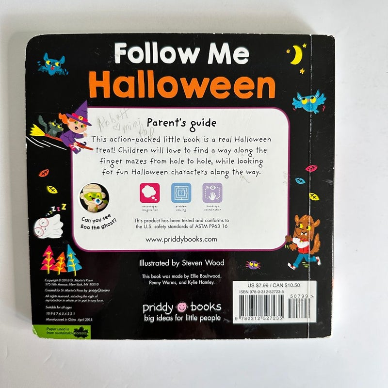 Follow Me Halloween, Finger Mazes