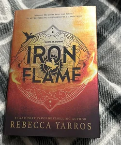 Iron Flame First Edition Sprayed Edges