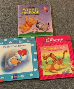 Winnie the Pooh book set of three 