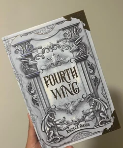 Fourth Wing Exclusive Luxe Edition + 4 Illustrated Page Overlays