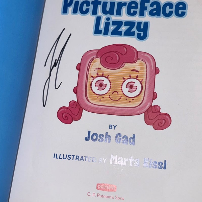 PictureFace Lizzy SIGNED TWICE