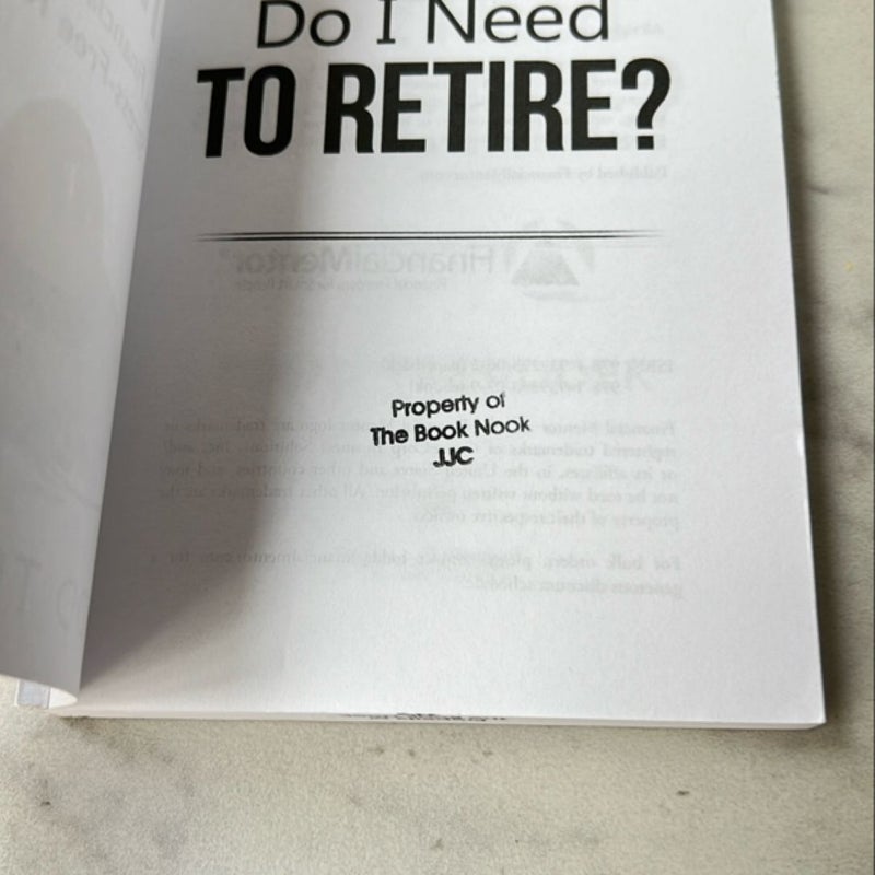 How Much Money Do I Need to Retire?