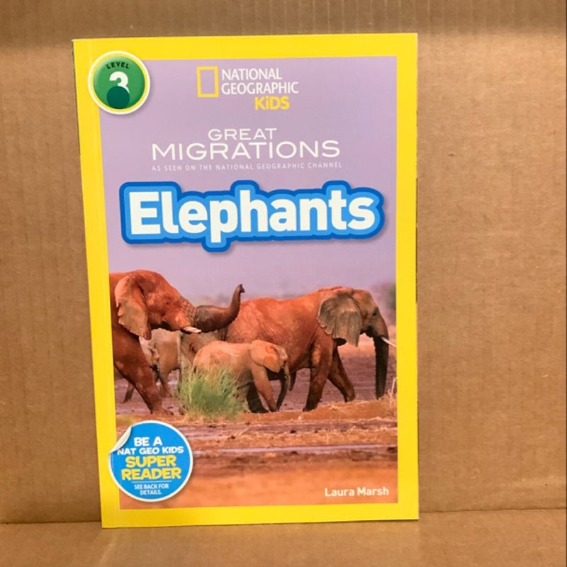 National Geographic Readers: Great Migrations Elephants