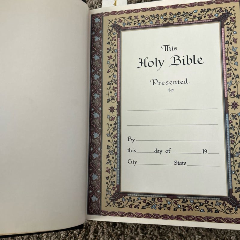 Holy Bible Family Record Edition