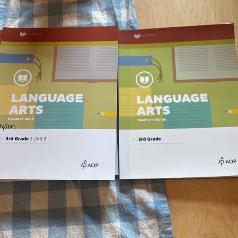 AOP Language Arts 3rd Grade