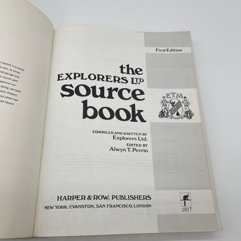 Explorers Ltd. Source Book