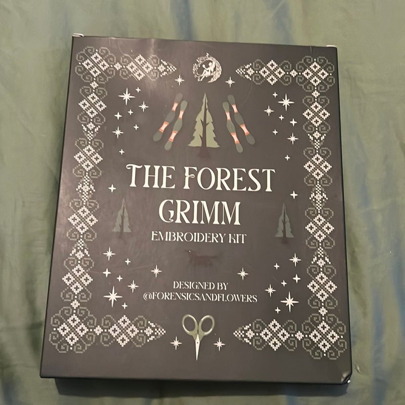 The Forest Grimm embroidery kit 