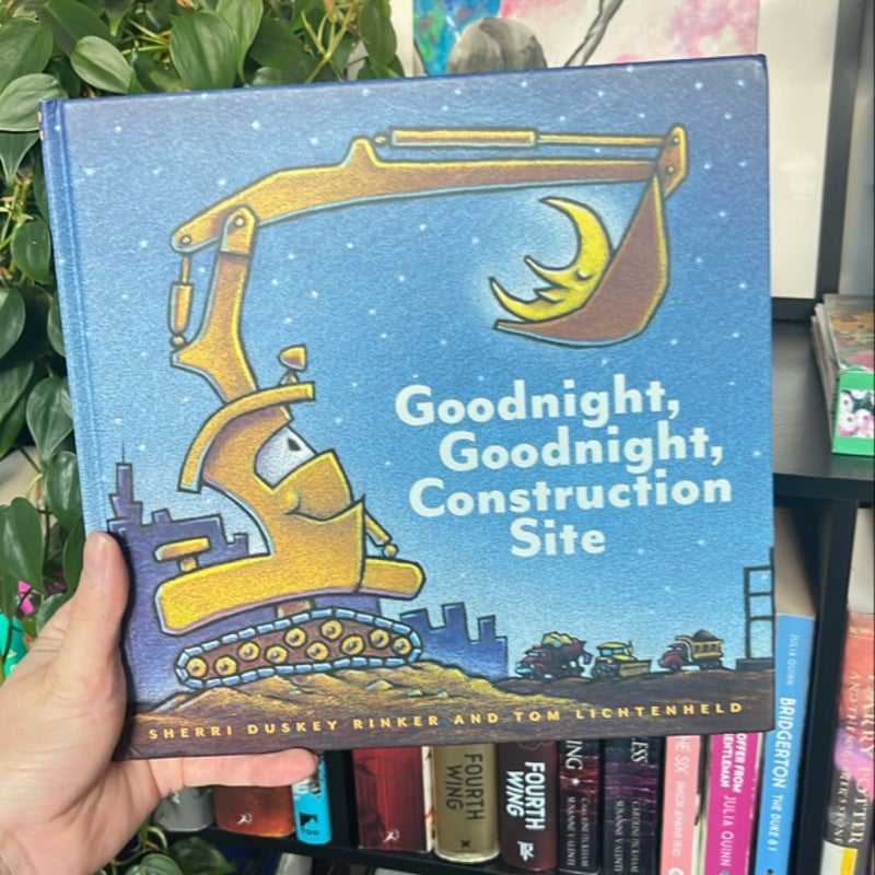 Goodnight, Goodnight Construction Site (Hardcover Books for Toddlers, Preschool Books for Kids)