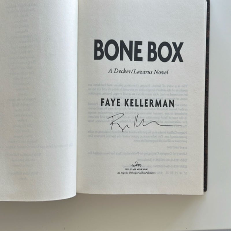 Bone Box (Signed!)
