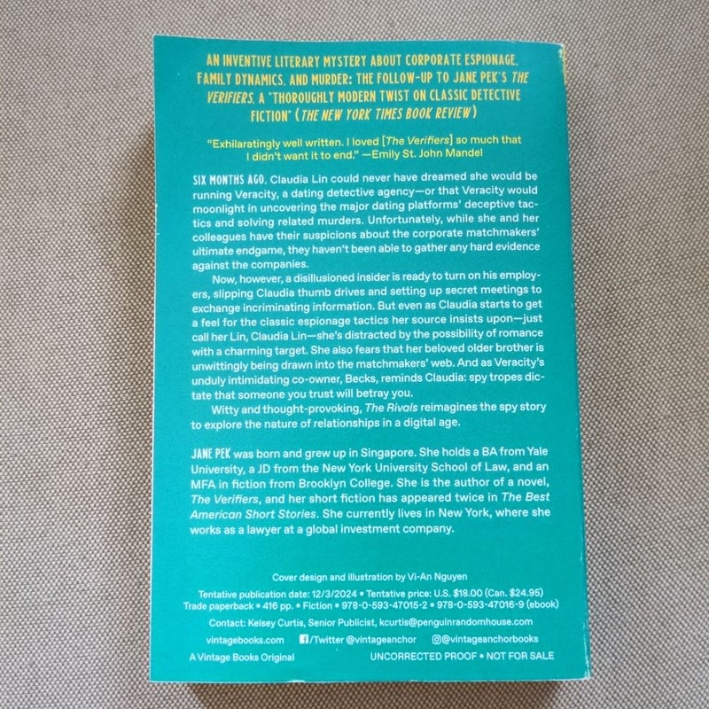 The Rivals - Advanced Reader's Copy (ARC)