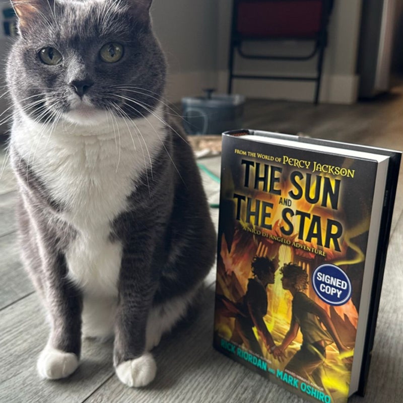 Percy Jackson: the Sun and the Star SIGNED