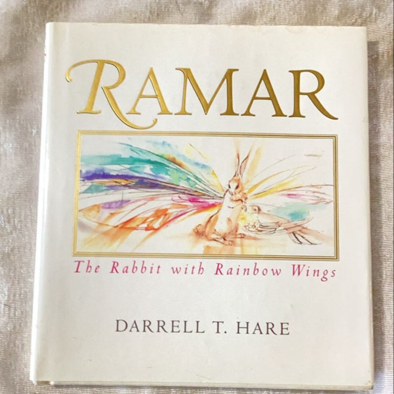 Ramar the Rabbit with Rainbow Wings