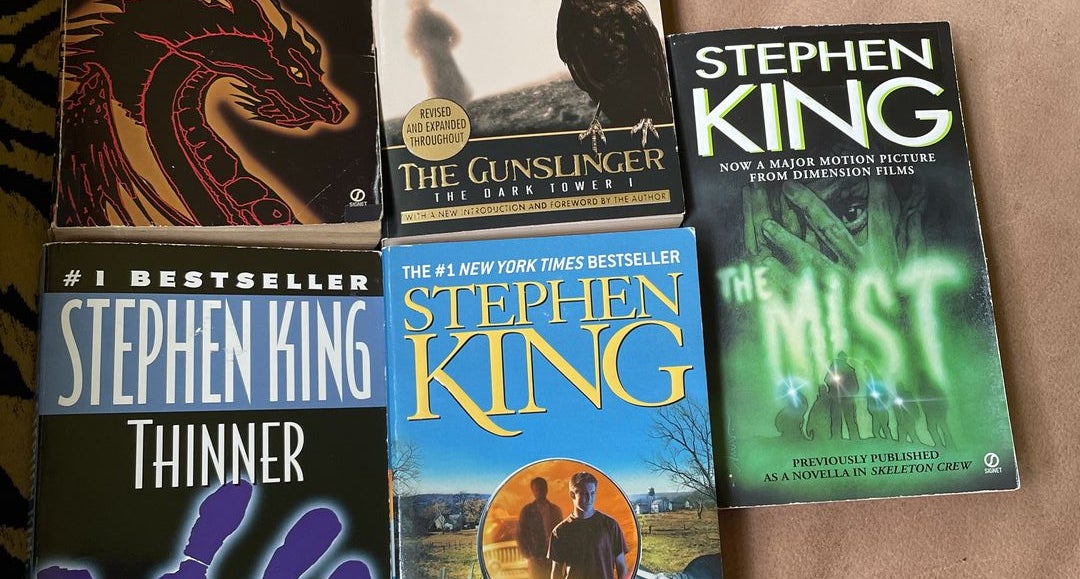 LOTTO 5 LIBRI STEPHEN KING – PICKWIK – SPERLING & KUPFER – RetroForce