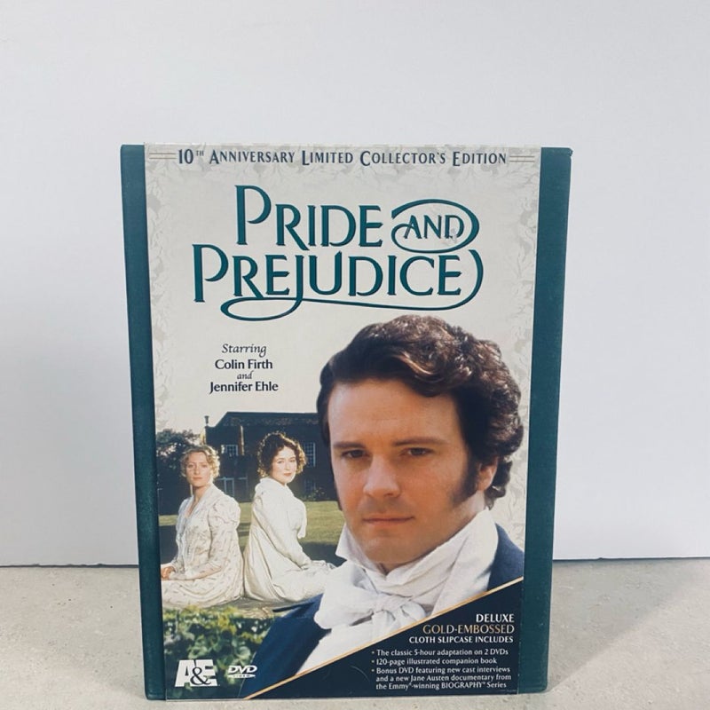 Pride and Prejudice DVD with book